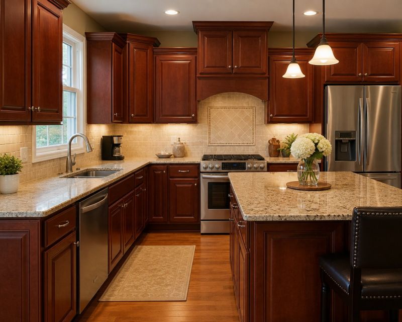 Cherry Cabinet Remodeling in Nashville, TN